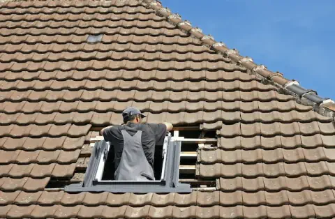 Pose de velux - Lederzeele